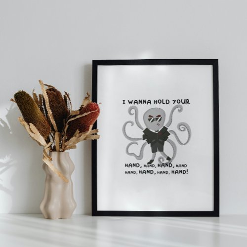 Cool Octopus Quotes Deep Falling in Love Poster