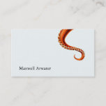 Cool Octopus Tentacles Science Fiction Writer Business Card<br><div class="desc">Fun networking card featuring 1914 illustration of giant octopus.</div>