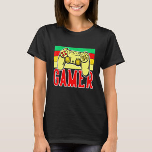 Cool Of Gaming Controller 4 Gamers And Streamers T-Shirt