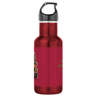 Cool Off-Road Capybara Camping Custom Stainless Steel Water Bottle