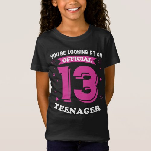 Cool Official Teenager Thir_TEEN Shirt