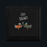 Cool Oh Snap! _ Funny Turkey With Wishbone Thanksg Gift Box<br><div class="desc">Cool Oh Snap! _ Funny Turkey With Wishbone Thanksgiving Gift</div>