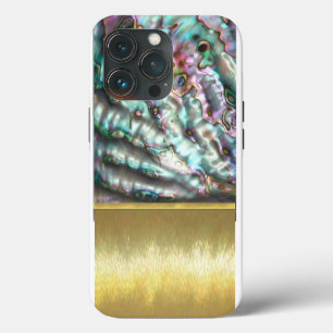 Cool Oil and Water Abalone Shell design iPhone 13 Pro Case