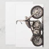 Cool Old Motorbike (Front/Back)