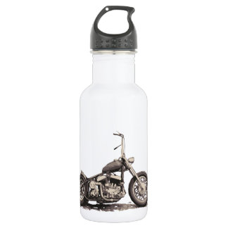 Cool Old Motorbike Stainless Steel Water Bottle