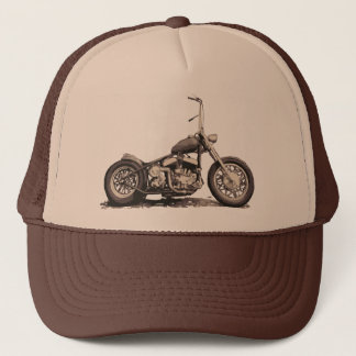 Cool Old Motorbike Trucker Hat