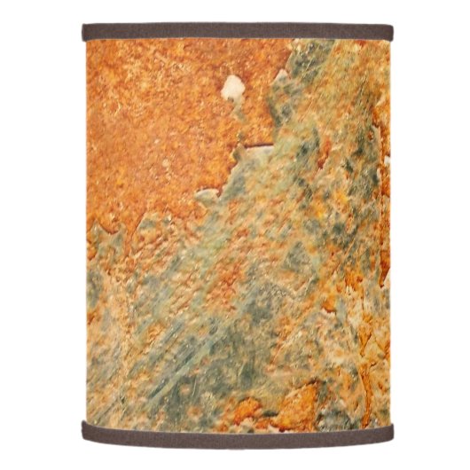 Cool Old Rusted Iron Metal Lamp Shade (Left)