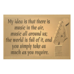 Cool Oldies Music Quote Inspirational Music Saying Wood Wall Art