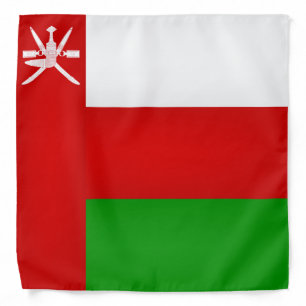 Cool Oman Flag Fashion Bandana