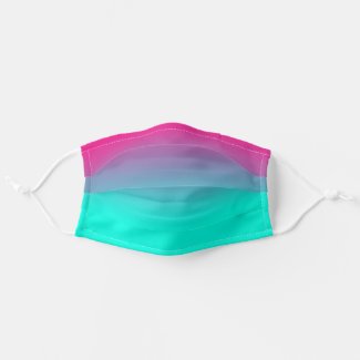 Cool Ombre Cloth Face Mask