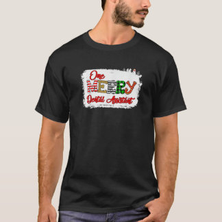 Cool One Merry Dental Assistant Christmas Pajama H T-Shirt