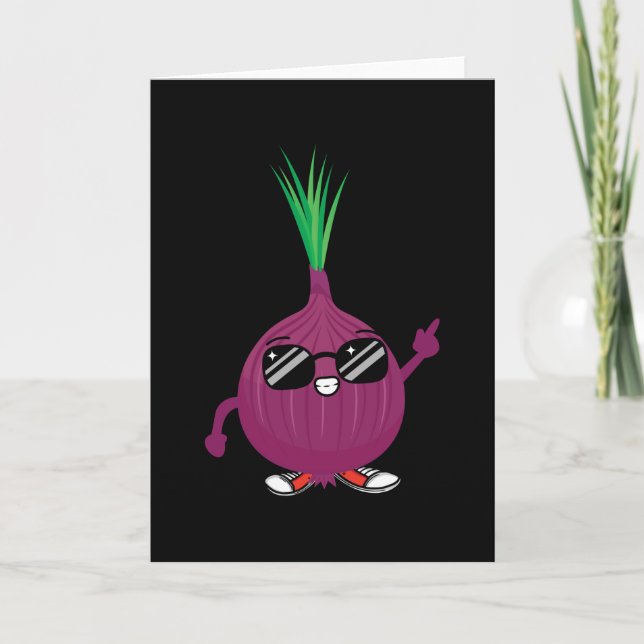 Cool Onion Card (Front)