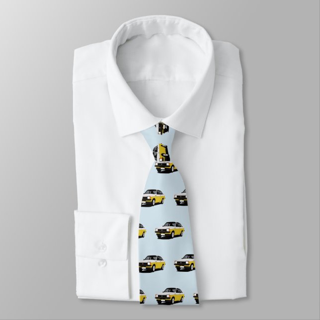 Cool Opel Kadett GT/E Coupé Neck Tie (Tied)