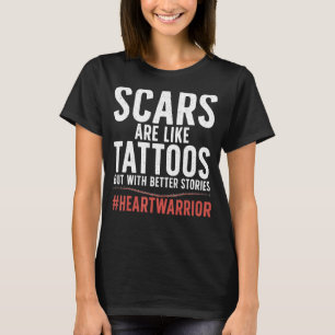 Cool Open Heart Surgery For Men Women Transplant R T-Shirt