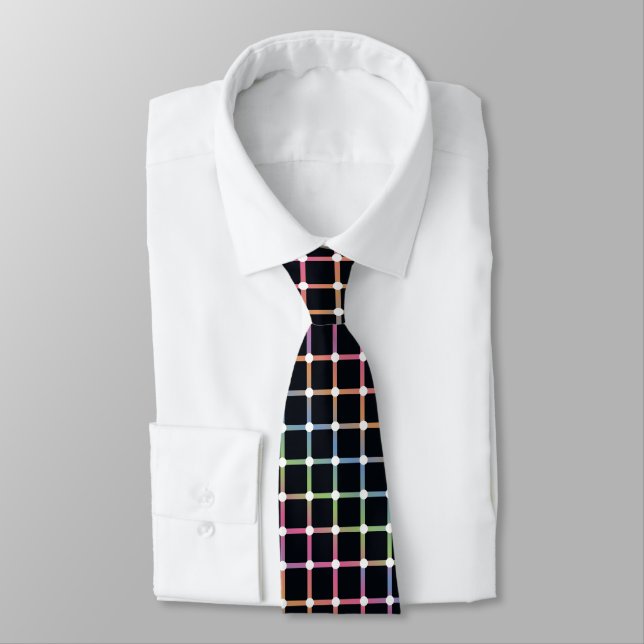 Cool optical illusion neck tie (Tied)