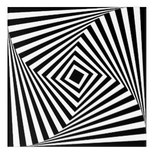 cool optical illusions pattern Acrylic Print