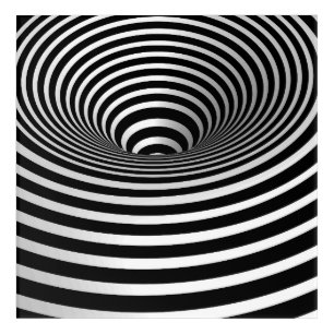 cool optical illusions pattern Acrylic Print