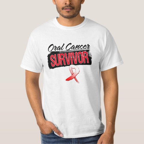 Cool Oral Cancer Survivor T_Shirt