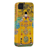 Cool oriental classic chinese woodcut emperor art Case-Mate iPhone case (Back/Right)