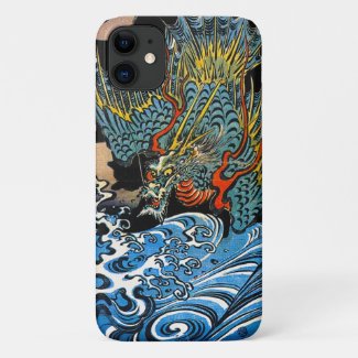 Cool oriental japanese Ancient Legendary Dragon Case-Mate iPhone Case