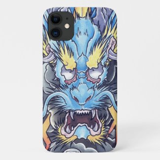 Cool oriental japanese Ancient Legendary dragon Case-Mate iPhone Case