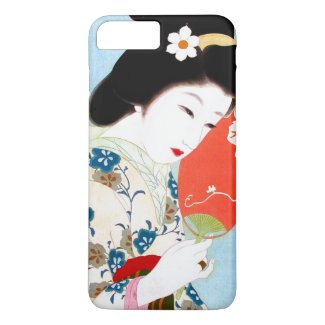 Cool oriental japanese classic geisha lady art Case-Mate iPhone case