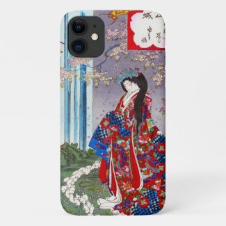 Cool oriental japanese classic geisha lady maiko Case-Mate iPhone case