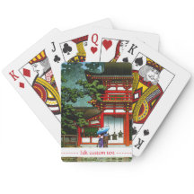 Cool oriental japanese classic Kasuga rain shrine