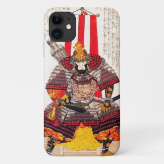 Cool oriental japanese classic samurai warrior art Case-Mate iPhone case