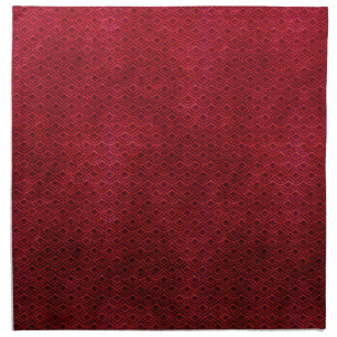Cool oriental japanese red scale napkin