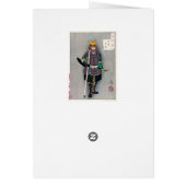 Cool oriental japanese Samurai Warrior Yari Spear (Back)