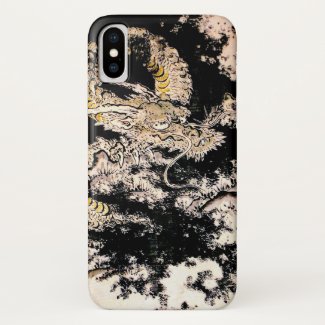 Cool oriental Legendary Ancient Chinese Dragon ink Case-Mate iPhone Case