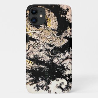 Cool oriental Legendary Ancient Chinese Dragon ink Case-Mate iPhone Case
