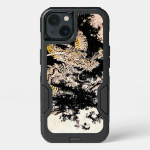 Cool oriental Legendary Ancient Chinese Dragon ink iPhone 13 Case