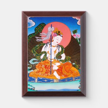 Cool Oriental Tibetan Thangka Mandarava Tattoo Art Award Plaque by TheGreatestTattooArt at Zazzle