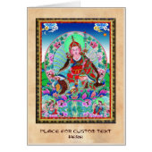 Cool oriental tibetan thangka Padmasambhava (Front)