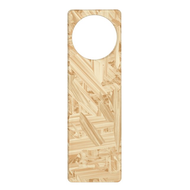 Cool OSB Plywood Customize it! Door Hanger (Front)