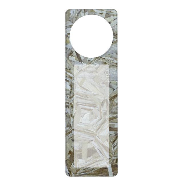 Cool OSB Plywood Customize it! Door Hanger (Front)