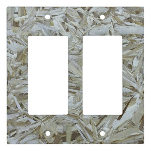 Cool OSB Plywood Light Switch Cover