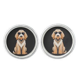 Cool Otterhound with Sunnies Cufflinks