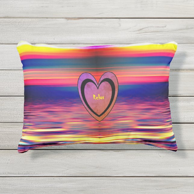 Cool Outdoor Colors  Pillow (Front)
