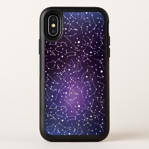 Cool Outer Space Nebula  Constellation OtterBox Symmetry iPhone XS Case