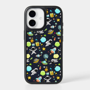 Cool Outer Space Theme - Astronauts & Rocket Ships iPhone 17 Case