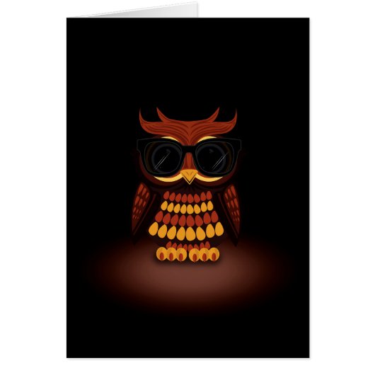 Cool Owl 2 Cards (Front)