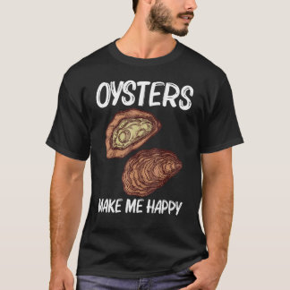 Cool Oyster For Men Women Oyster Shucker Mollusk T-Shirt
