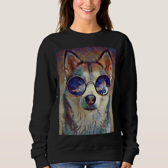 Cool Paint Husky Sweatshirt (Front)