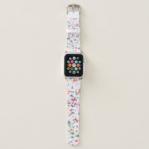 Cool Paint Splatter Apple Watch Leather Bands