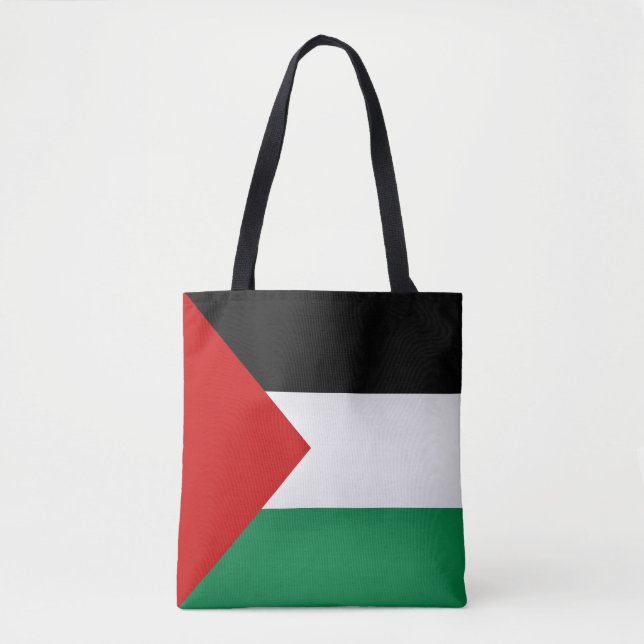 Cool Palestine Flag Fashion Tote Bag (Front)