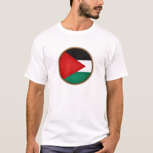 Cool Palestine Flag Seal T-Shirt