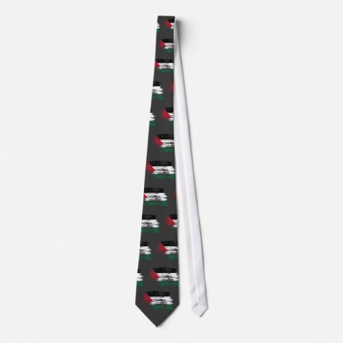 Cool Palestinian flag design Neck Tie